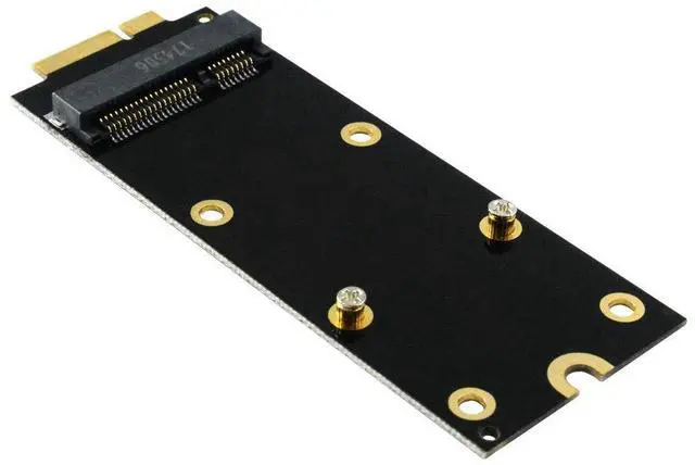 Main image of BUCIER 7+17 pin mSATA to A1398 A1425 (2012 & Early 2013) Adapter for MacBook Pro Retina SSD Replacement, Mini PCIe SATA SSD Converter Card