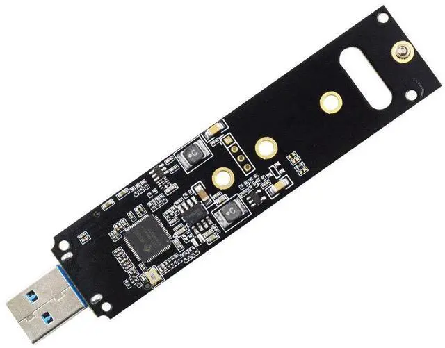Alt view image 7 of 7 - BUCIER NVME to USB Adapter, M.2 SSD to Type-A Card (No Cable Need), High Performance 10 Gbps USB 3.1 Gen 2 Bridge Chip, Use as Portable SSD, USB to M2 SSD Key M, Support Windows XP/ 7/8 /10, MAC OS