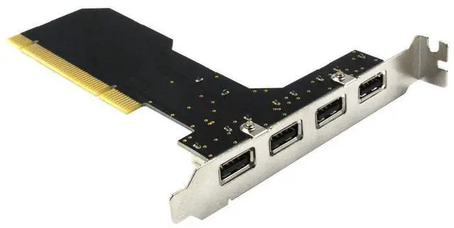 Alt view image 6 of 6 - BUCIER Internal USB 2.0 PCI Card, 5 Port (4 External & 1 Internal) PCI Expansion to USB 2 Adapter Hub Controller, High Speed 480Mbps for Desktop