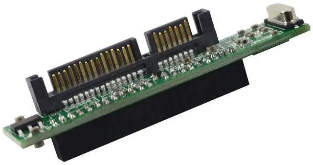 Alt view image 2 of 6 - BUCIER 2.5" Inch IDE to SATA Adapter, Convert Laptop 44 Pin Male IDE PATA HDD Hard Disk Drive SSD to a Serial ATA Port