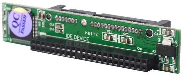 Alt view image 5 of 6 - BUCIER 2.5" Inch IDE to SATA Adapter, Convert Laptop 44 Pin Male IDE PATA HDD Hard Disk Drive SSD to a Serial ATA Port