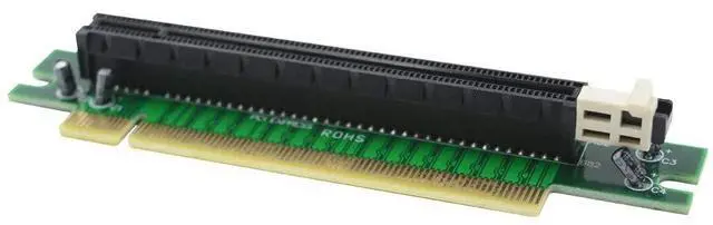 Alt view image 3 of 4 - BUCIER PCI-Express 16x Riser Card 90 Degree Right Angle Riser Adapter Card 1U 2U