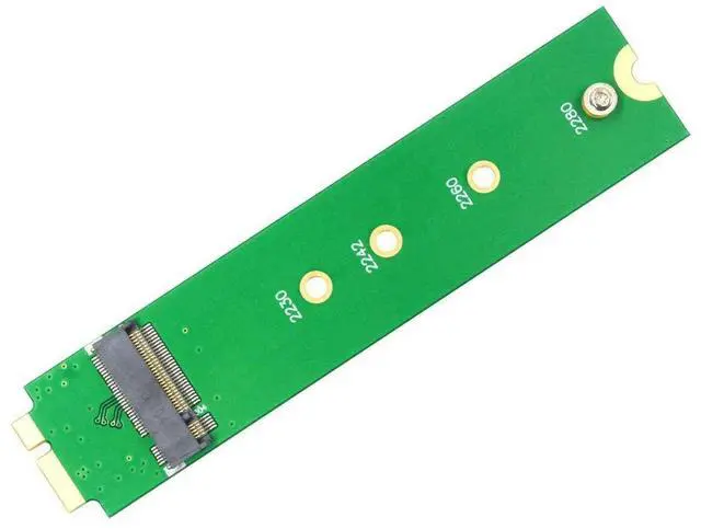 Alt view image 7 of 7 - BUCIER M.2 NGFF SSD to A1369 A1370 Adapter for 2010 2011 MacBook Air HDD Replacement, Converter Card Support 2230 2242 2260 2280 Solid State Drive