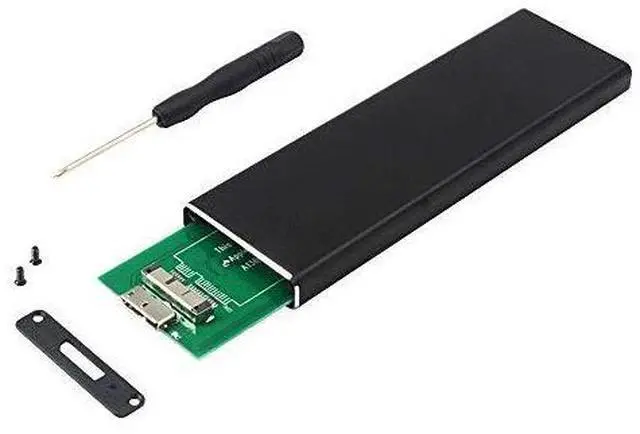 Alt view image 4 of 6 - BUCIER PCIe SSD Enclosure for 2010 2011 MacBook Air, USB 3.0 External Reader for A1369 A1370 SSD Adapter with Case, Support Model MC503 MC504 MC965 MC966 MC505 MC506 MC968 MC969