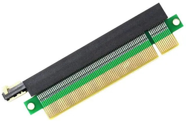 Alt view image 5 of 5 - BUCIER PCI-E 164 pin Slot PCI-Express 16X Riser Card, Male to Female Extension Protector Upward Riser Adapter Card 1U 2U