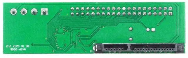 Alt view image 3 of 6 - BUCIER 2.5 inch SATA to 3.5 inch IDE Adapter, 2.5 or 3.5 Inch HDD or SSD SATA Hard Drive to 40 Pin 3.5 Inch PATA Desktop Converter Card