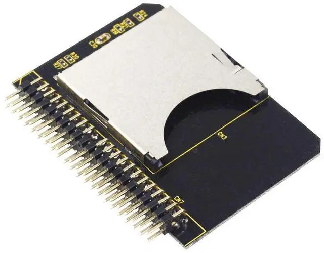Main image of BUCIER SD Card to 2.5 Inch IDE Adapter, SDHC SDXC MMC Memory Card Converter to Laptop HDD 44 Pin Male PATA Port