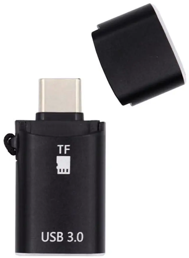 Main image of BUCIER 10Gbps USB-C Type-C to USB 3.0 Female OTG & TF Micro-SD Card Reader Adapter for Laptop Tablet Phone