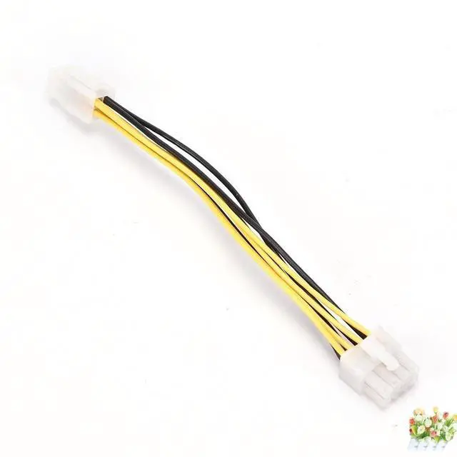 Alt view image 6 of 6 - BUCIER 12V ATX P4 to EPS 8pin  ATX 4 Pin Male to 8 Pin Female EPS CPU Power Converter Cable Lead Adapter