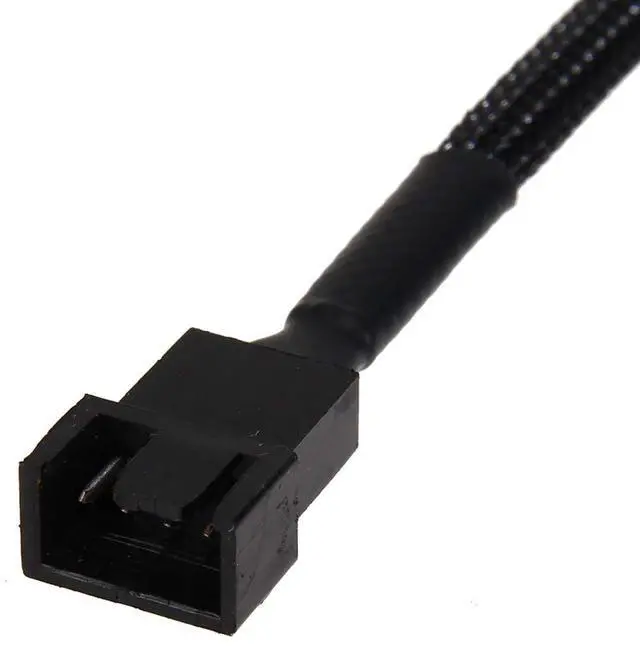 Alt view image 4 of 7 - BUCIER 2 Pack SATA to 3 Pin / 4 Pin PMW 12V PC Case Fan Power Adapter Cable, 3-Pin or 4-Pin (PWM Connector) to 15 Pin SATA Computer Cooler Cooling Fan Power Cable