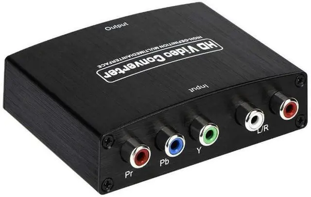 Main image of BUCIER Component to HDMI Adapter YPbPr to HDMI Coverter 5 RCA to HDMI Coverter Supports 1080P Video Audio Converter Adapter HDMI V1.4 for DVD/PSP/Xbox360 to HDTV Monitor