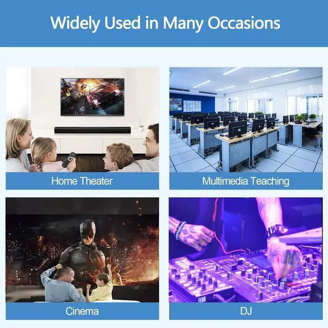 Alt view image 6 of 7 - BUCIER 4K@60HZ HDMI Audio Extractor, HDMI to HDMI with Optical TOSLINK SPDIF + 5.1/2CH + 3.5mm RCA R/L Audio Converter HDMI Audio Splitter Adapter Supports HDMI 2.0, HDCP 2.2, 18Gpbs for PS5