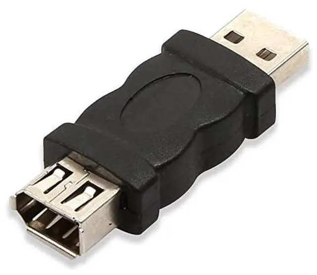 Alt view image 3 of 4 - BUCIER USB Male to FireWire IEEE 1394 6 Pin Female Adapter