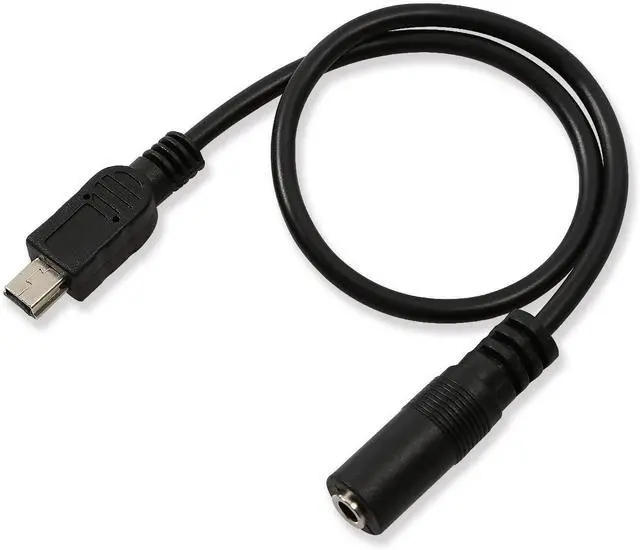 Alt view image 6 of 7 - BUCIER 3.5mm Female to 5 Pin Mini USB Male Microphone Adapter Cable