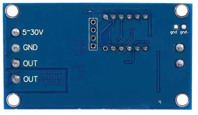 Alt view image 6 of 6 - BUCIER DC 5V-36V Dual MOS Control Cycle Trigger Timer Delay Relay Module Switch LED Quiescent Current 20mA Operating Current 50mA