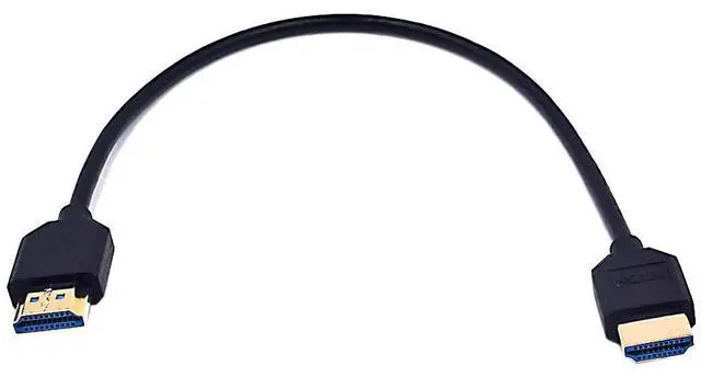 Main image of BUCIER 1ft HDMI 8K Ultra HD Cable, 3D 48Gpbs HDMI 2.1 Version Cable, Straight HDMI Male to Straight HDMI Male Extreme Slim Cable for Xbox PS4 PS5 TV Switch, Support 8K@60HZ 4K@120Hz