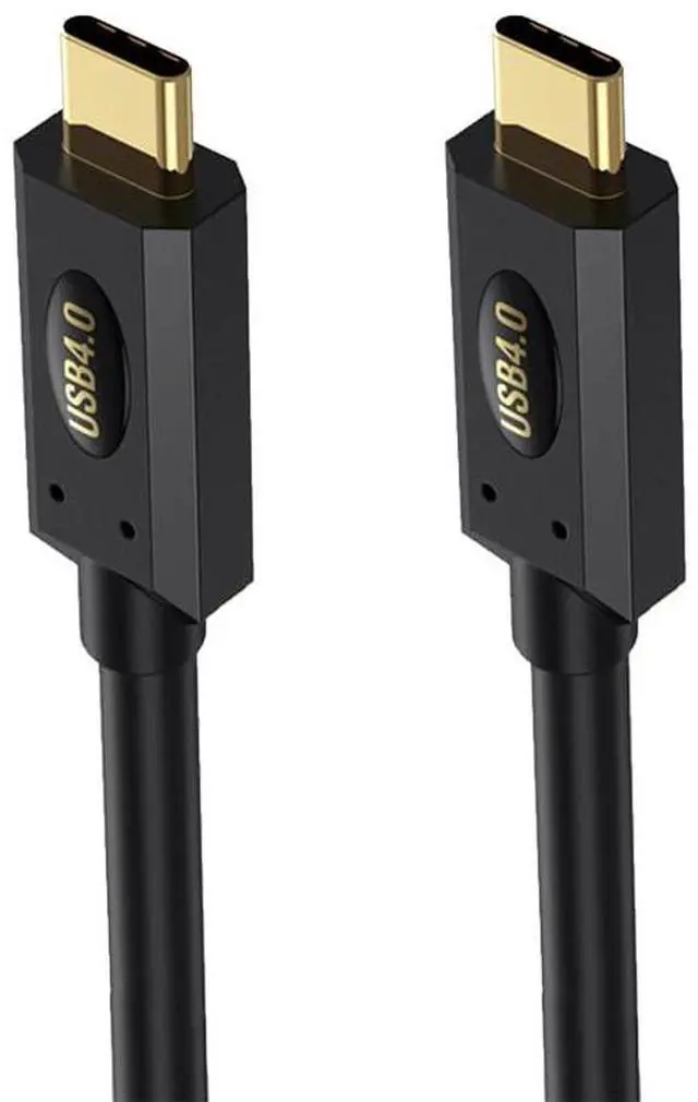 Alt view image 2 of 7 - BUCIER 2ft Bidirectional USB 4.0 Type C Cable, 40Gbps Data, 240W PD Charging, 8K@60Hz Video, Staright Male Cord for Thunderbolt 4/3, Smartphones, Laptops, Monitor, Gaming Console