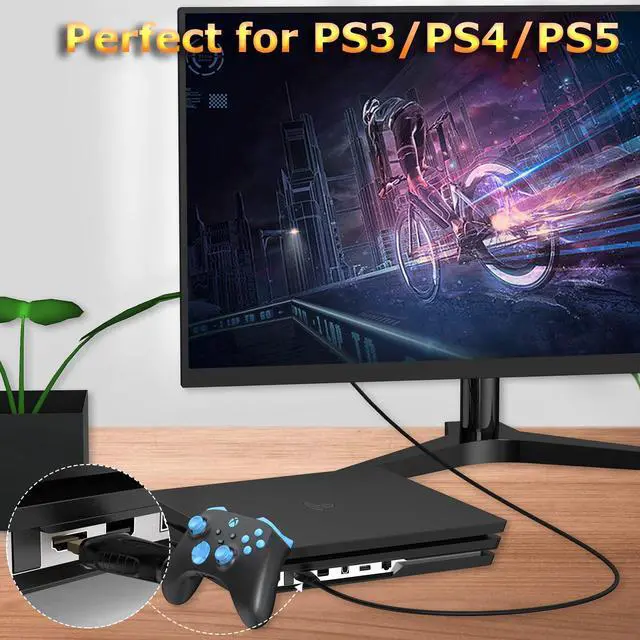 Alt view image 6 of 7 - BUCIER HDMI Cable 6 FT 5-Pack, 4K@60Hz ARC/eARC HDMI 2.0 Cable for Soundbar, High Speed HDMI Cable for HDCP 2.2, HDR, TV, PS4, PS5, Xbox, Roku, Gaming, Computer, Monitor and More