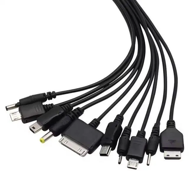 Alt view image 3 of 4 - BUCIER 10 in 1 Multi Charging Cable, Universal Multiple Charging Cord Cable with 10 Ports for Cell Phones Speaker MP3 MP4 & More