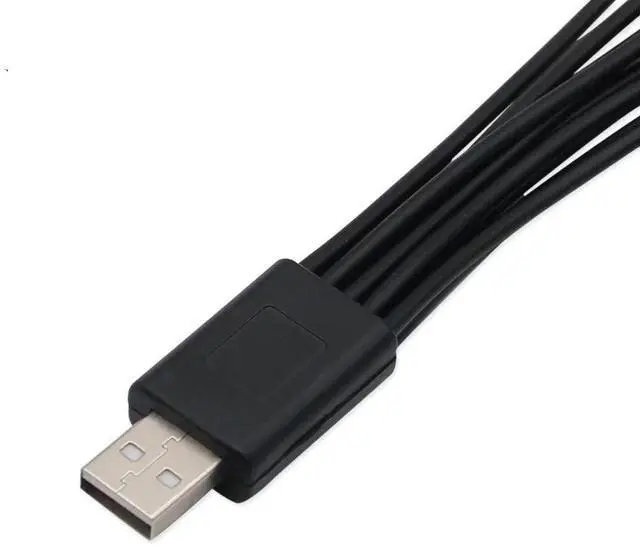 Alt view image 4 of 4 - BUCIER 10 in 1 Multi Charging Cable, Universal Multiple Charging Cord Cable with 10 Ports for Cell Phones Speaker MP3 MP4 & More