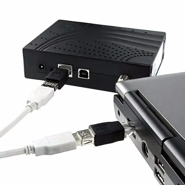 Alt view image 4 of 7 - BUCIER 2 Pack Ethernet to USB Adapter, USB to Ethernet Adapter, RJ45 Ethernet Male to USB Female Converter, USB to RJ45 Connector for ADSL Modem, Router, Camera with Network Function