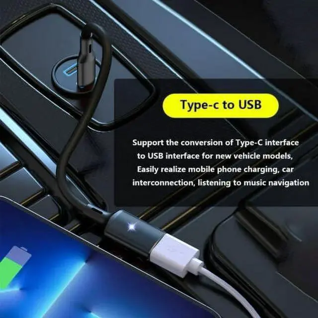 Alt view image 7 of 7 - BUCIER USB C to USB Adapter,2 Pack USB Type C Male to USB 3.0 A Female OTG Cable Converter Compatible with MacBook Pro/Air 2020 2019, Pad Pro 2021, Samsung Galaxy S21 S20 S20+ Ultra Note 10 Black