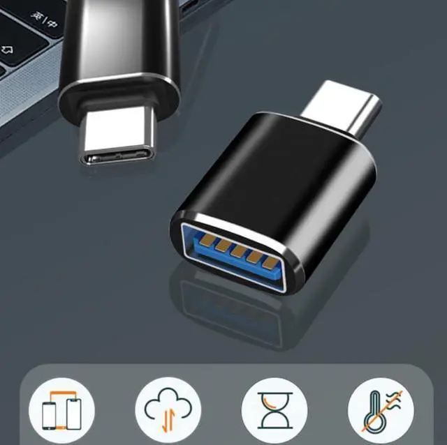 Alt view image 5 of 7 - BUCIER USB C to USB Adapter [3-Pack],USB C Male to USB Female Adapter Compatible with iPhone 15 Samsung S23 Ultra MacBook Pro 2023/ Air 2022 iPad Pro/Mini,Thunderbolt 4/3