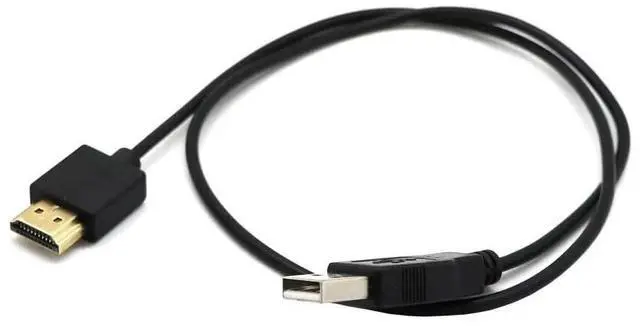 Alt view image 2 of 2 - BUCIER USB to HDMI Charger Cable 0.5M, USB to HDMI Fast Charging Cable Cordfor Mac iOS Windows 12/11/10/Vista/XP, HDTV, Satellite Box, Blu-Ray Player, etc