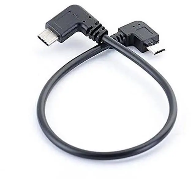 Alt view image 2 of 2 - BUCIER USB Type C to Micro USB Cable, 90 Degree USB-C Male to Micro USB Male Adapter Converter for MacBook Pro, Laptop, Android Devices(Only for Charging) (90 Degree Type C M/Micro M)