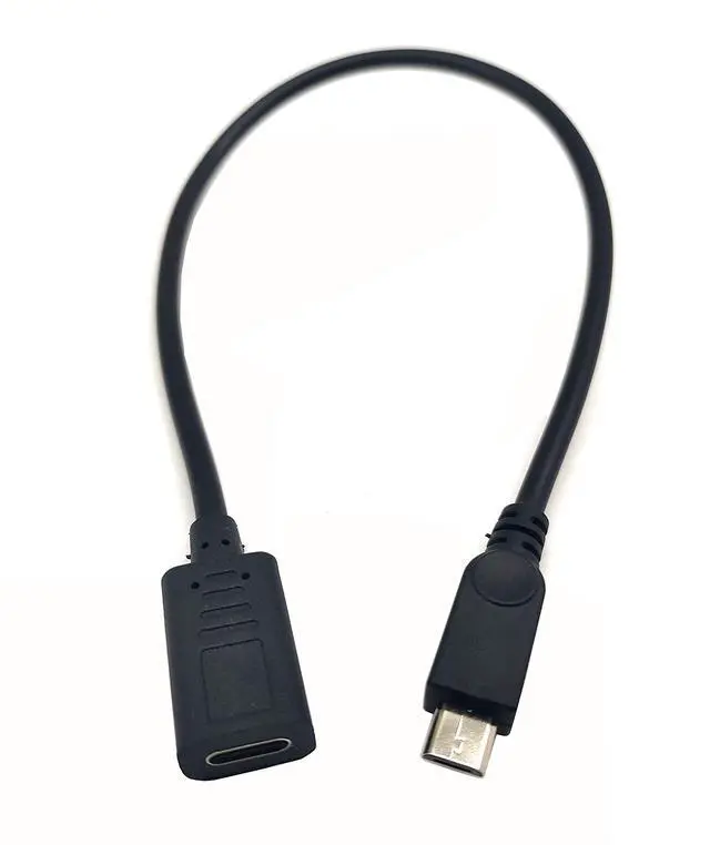 Alt view image 2 of 5 - BUCIER USB C to Micro USB Cable, USB Type C (USB-C) Female to Micro USB Male Charge Cable Adapter Converter Cord for MacBook Pro, Laptop, Android Devices(Only for Charging) (Type C F/Micro M)