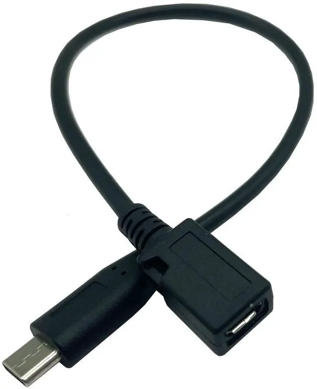 Alt view image 5 of 5 - BUCIER USB Type C to Micro USB Cable, USB-C Male to Micro USB Female Adapter Converter for MacBook Pro, Laptop, Android Devices(Only for Charging) (Type C M/Micro F)