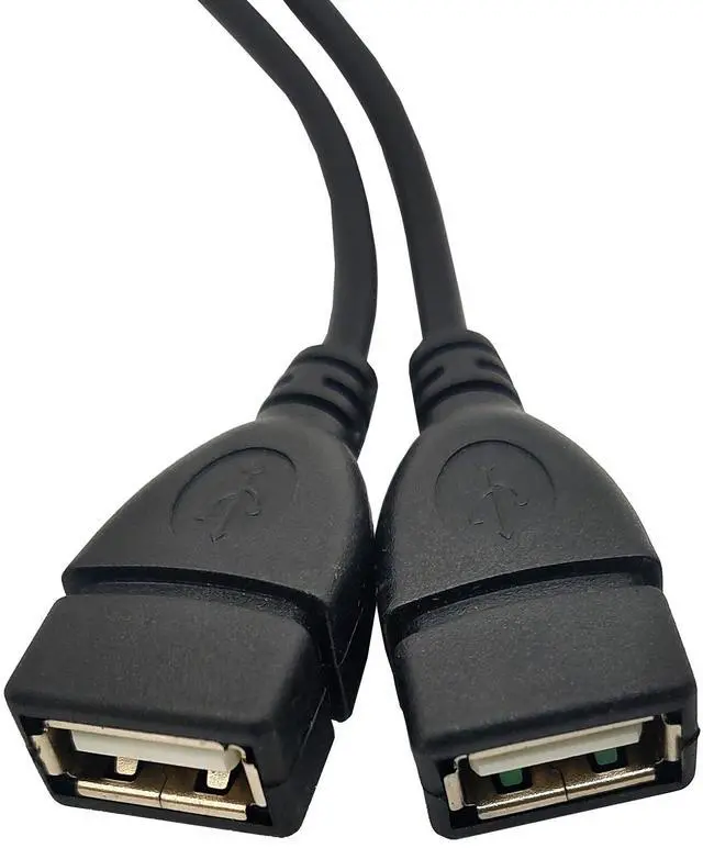 Alt view image 4 of 4 - BUCIER USB C Splitter Charge Cable,1 Feet USB Type C Male to 2 Dual USB2.0 Female Y Splitter Extension Charging Cable(Only for Charging) (Type C Male to 2* USB Female)