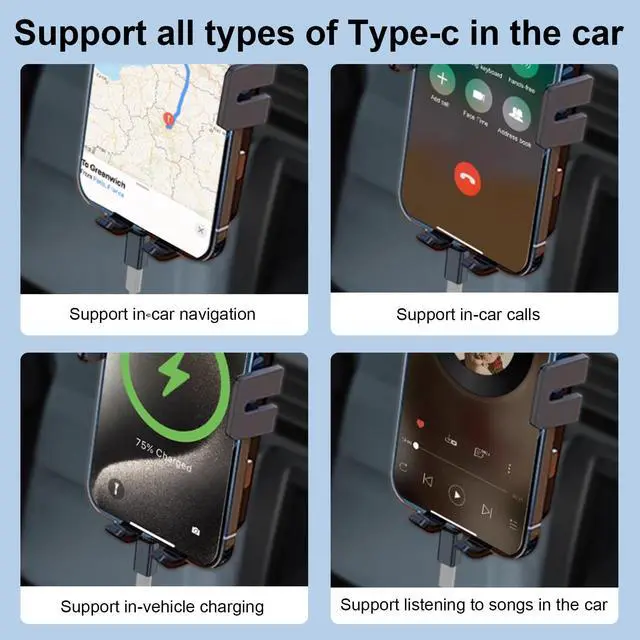 Alt view image 5 of 7 - BUCIER 2-Pack USB C Right Angle Adapter [80Gbps/240W PD/8K@60Hz] Right Angle 90 Degree USB C Adapter Support Type C Fast Charging Thunderbolt 5/4 for iPhone 15, Steam Deck, Switch