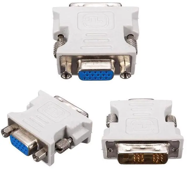 Alt view image 2 of 6 - BUCIER 1pc DVI-D To VGA Adapter DVI-D 18+1Pin Dual Link Male to VGA 15 Pin Female Plug Adapter For PC Laptop