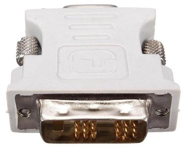 Alt view image 6 of 6 - BUCIER 1pc DVI-D To VGA Adapter DVI-D 18+1Pin Dual Link Male to VGA 15 Pin Female Plug Adapter For PC Laptop