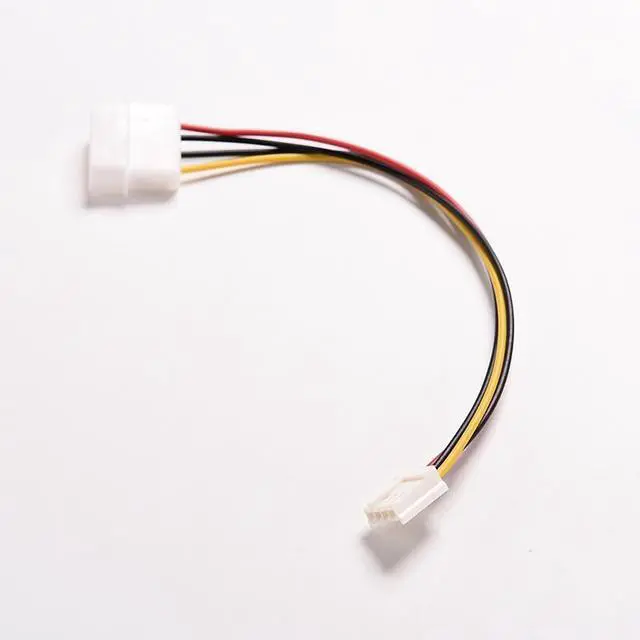 Alt view image 2 of 6 - BUCIER 2PCS 4Pin IDE Power Supply to Floppy Drives Adapter Cable Computer PC Big 4p Small 4p Power Cord Floppy Drive Connector