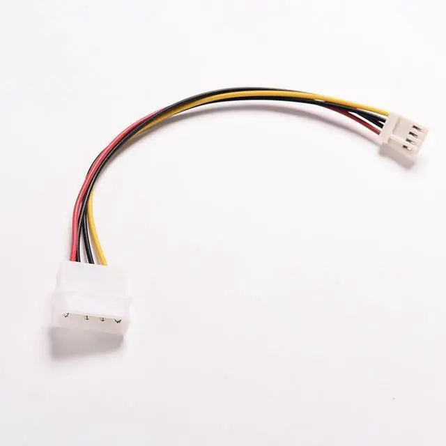 Alt view image 3 of 6 - BUCIER 2PCS 4Pin IDE Power Supply to Floppy Drives Adapter Cable Computer PC Big 4p Small 4p Power Cord Floppy Drive Connector