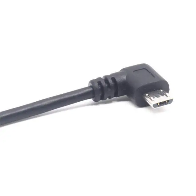 Alt view image 5 of 6 - BUCIER Micro USB Left Angle,Micro USB Extension Cable, 90 Degree Micro-B Male to Female Extension Cable, Data Transferring Cable Suitable for Samsung, Driving Recorder,and More-2pack