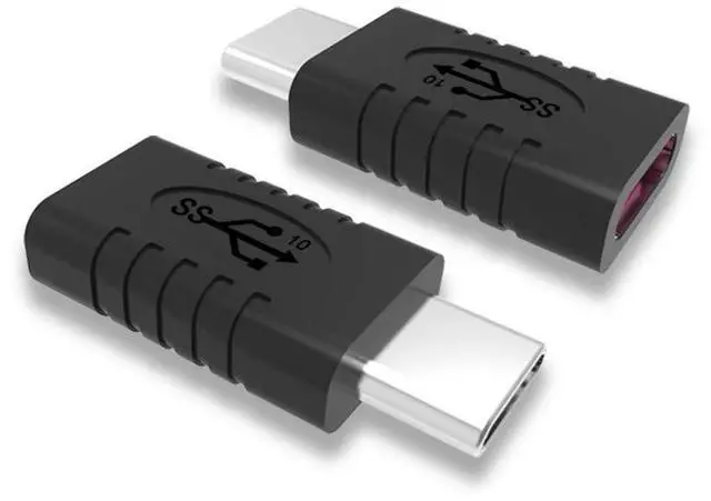 Alt view image 3 of 7 - BUCIER USB C Male to USB C Female Adapter, Converter, Support Data Synchronization and Charging, Suitable for Mobile Phones, Computers, Notebook Computers,2-Pack
