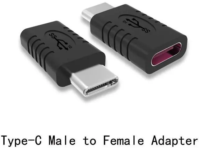 Alt view image 5 of 7 - BUCIER USB C Male to USB C Female Adapter, Converter, Support Data Synchronization and Charging, Suitable for Mobile Phones, Computers, Notebook Computers,2-Pack