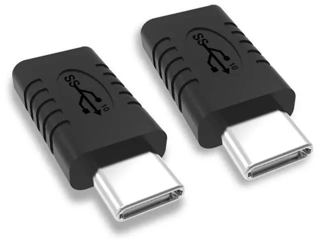 Alt view image 2 of 7 - BUCIER USB C Male to USB C Female Adapter, Converter, Support Data Synchronization and Charging, Suitable for Mobile Phones, Computers, Notebook Computers,2-Pack