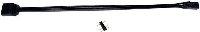 Alt view image 4 of 6 - 3-Pin 5V ARGB A-RGB Adapter 20cm For Corsair Lighting Node Pro & Commander Pro