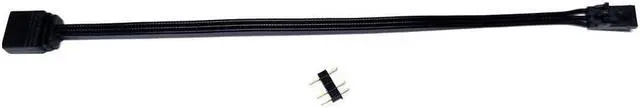Alt view image 3 of 6 - For Corsair RGB to Aura/Mystic Light (Motherboard) A-RGB Adapter 3-pin Adapter Cable