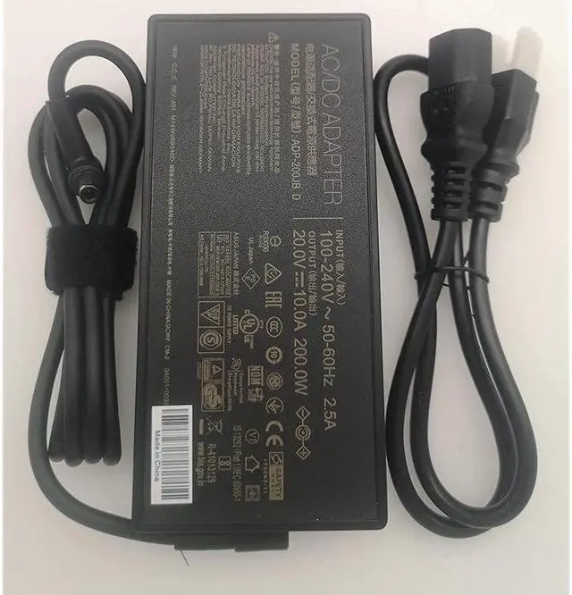 Alt view image 4 of 4 - New ADP-200JB D 200W 20V 10A 6.0 x 3.7mm AC Adapter Charger Compatible with ASUS TUF Dash F15 FX516PR FA506QR ROG Zephyrus G15 GA503QM-HQ121R GA503Q RTX3070 Laptop Power Supply Charger, AD065G2Uz
