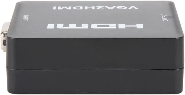 Alt view image 5 of 5 - VGA to HDMI, GANA 1080P Full HD Mini VGA to HDMI Audio Video Converter Adapter Box With USB Cable and 3.5mm Audio Port Cable Support HDTV for PC Laptop Display Computer Mac Projector