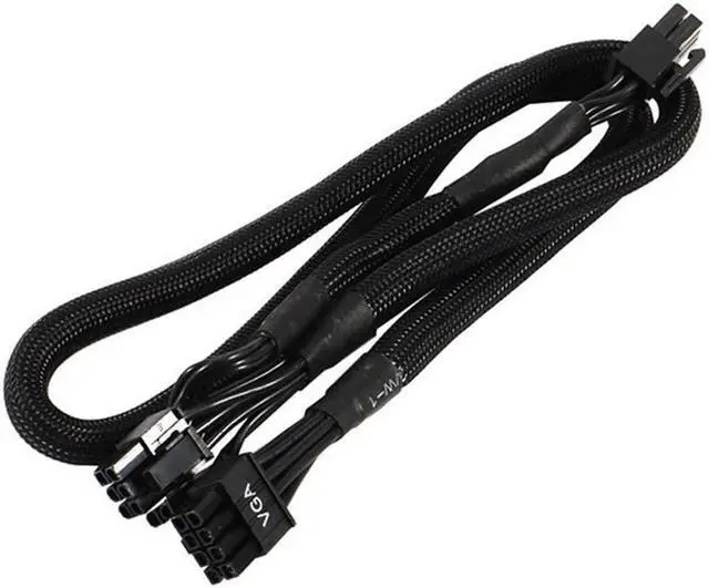 Alt view image 4 of 4 - 2Pack 8 PIN TO Dual 8 Pin 6 PIN PCIE VGA Power Supply Cable for EVGA Supernova G2 G3 G5 P2 T2 GS G+ 650 750 850 1000