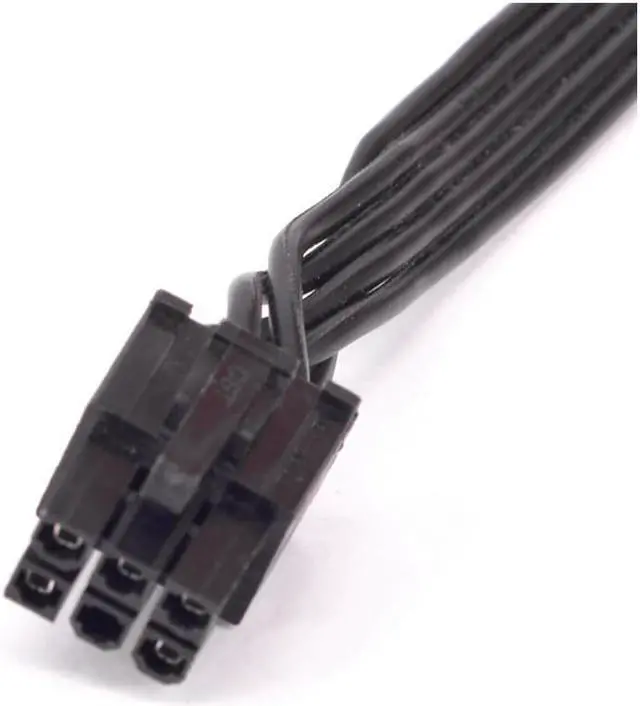 Alt view image 6 of 7 - PCI-E 6Pin 1 to 4 SATA Power Supply Cable for CORSAIR RM1000x RM850x RM750X PSU