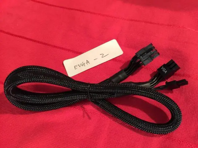 Alt view image 4 of 5 - 8 PIN TO 8 pin PCIE VGA Power Supply Cable for EVGA SuperNOVA 550-1300 G2 G3 G5