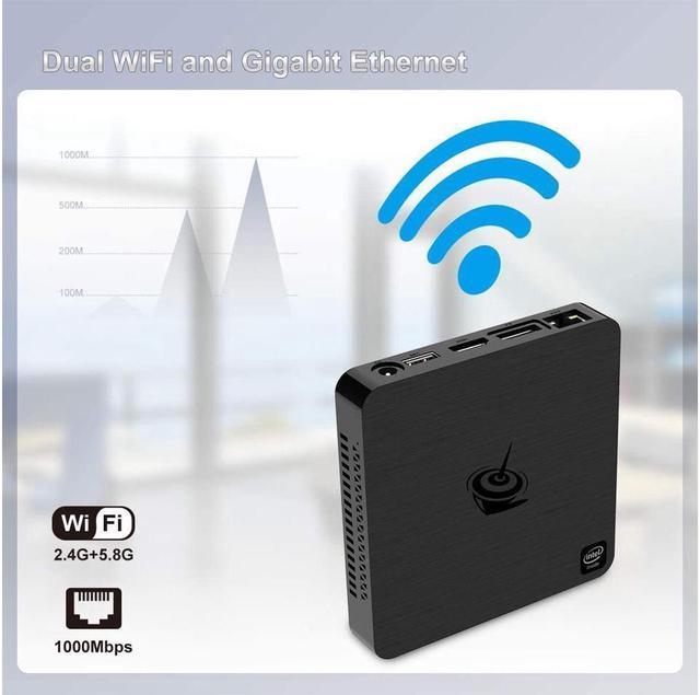 Bee Link T4 PRO Mini PC Intel N3350 Win10 4G64G Dual WiFi Support Dual  Screen - China Mini PC, TV Box