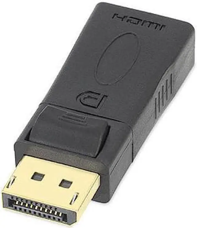 Alt view image 3 of 6 - HDMI to DisplayPort DP Video Audio Converter adapter